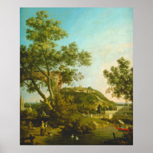 Engelskt landskap - Canaletto Fint konstaffisch Poster