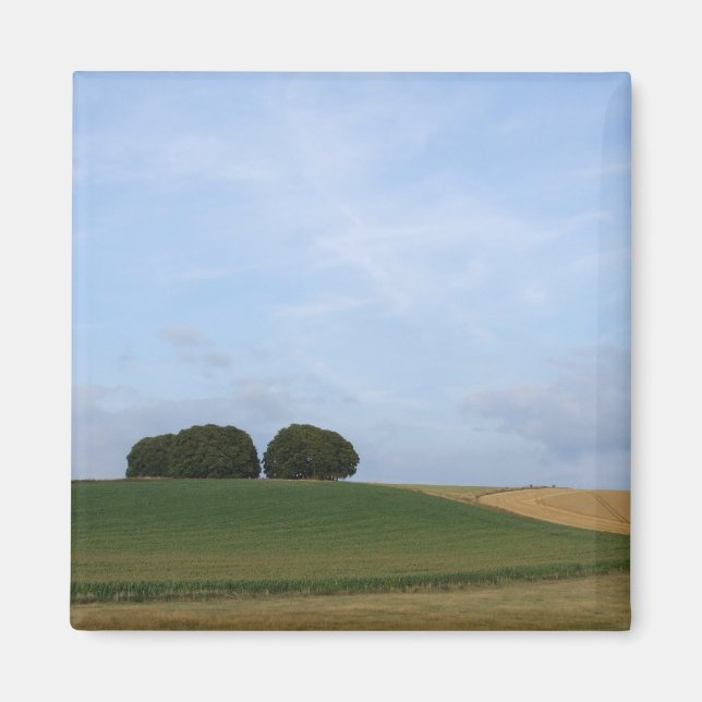 Engelskt liggande magnet (Framsidan)