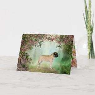 Engelskt Mastiff Greeting Card Kort