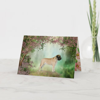 Engelskt Mastiff Greeting Card Kort