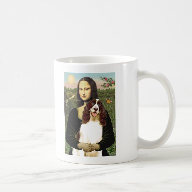Engelskt Springer (Liv2) - Mona Lisa Kaffemugg (Höger)