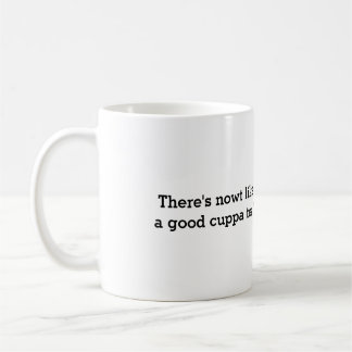 Engelskt Teaordstäv+Brittisk flagga Kaffemugg