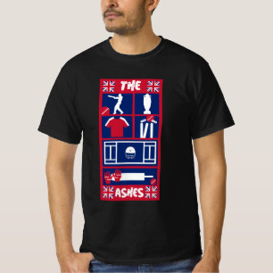 Engelskt test Cricket T-Shirt