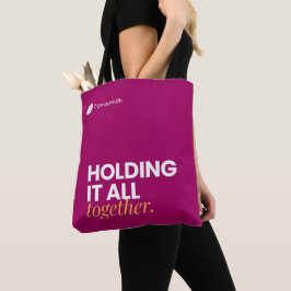 EngenderHealth: Let's Do Something - Tote Bag Röd Tygkasse