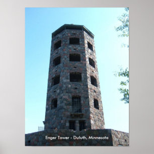 Enger torn - Duluth, Minnesota Poster