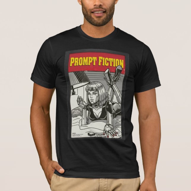 engine9 - Prompt Fiction T Shirt (Framsida)