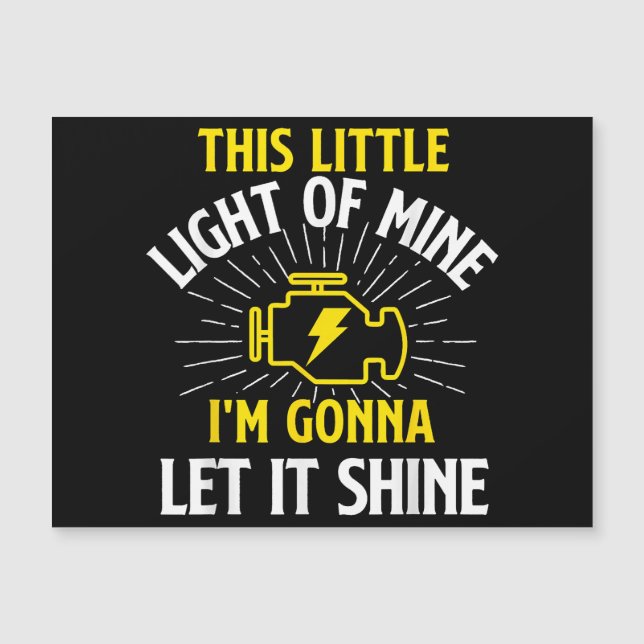 Engine Control Light - Car Guy Auto Mechanic (Framsida)