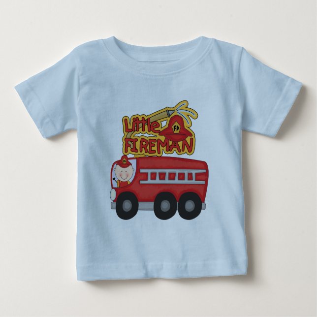 Engine Little Fireman Tshirts and Gifts (Framsida)