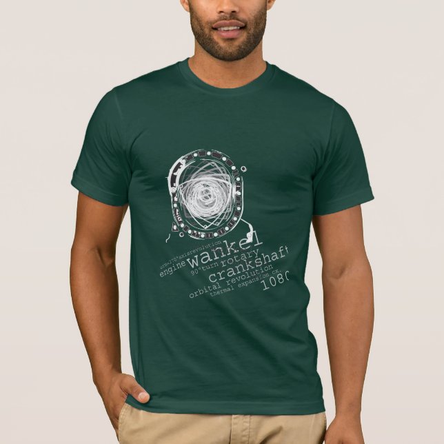 ENGINE WANKEL COLLECTION CAMISETAS TRÖJA (Framsida)
