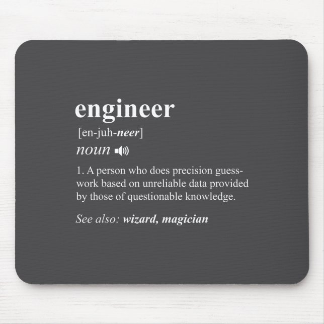 Engineer Definition Funny Engineering Mechanical C Musmatta (Framsidan)