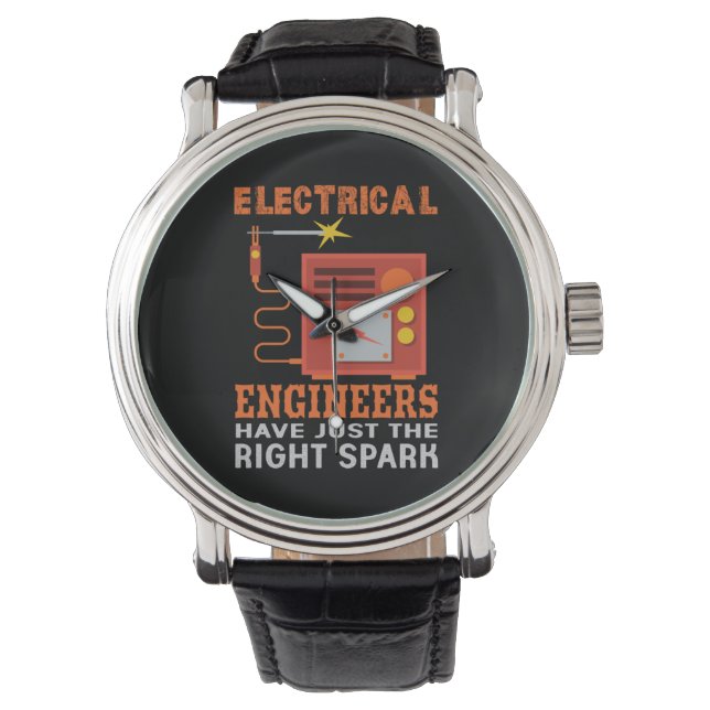 Engineer Electrical Engineers Have Just The Right Armbandsur (Framsida)