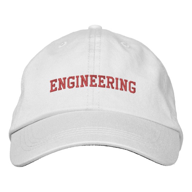 ENGINEERING Embroized Hat Broderad Keps (Framsida)