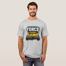 Engineering Greatness: Kraft Mass Ökning Gym T Shirt