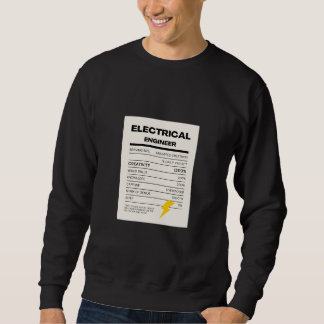 Engineering Nutrition Facts" Sweater: Daily Values Lång Ärmad Tröja