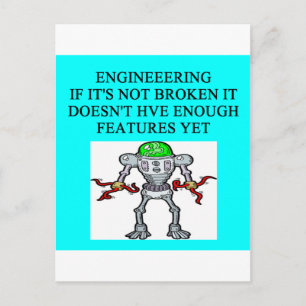 ENGINEERINGskämt Vykort