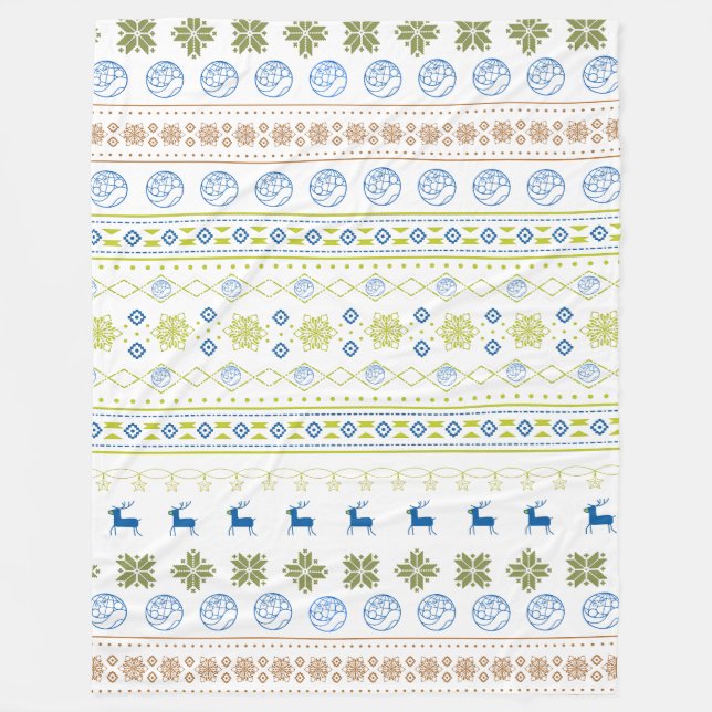 Engineers Without Borders USA Cozy Holiday Blanket Fleecefilt (Framsidan)