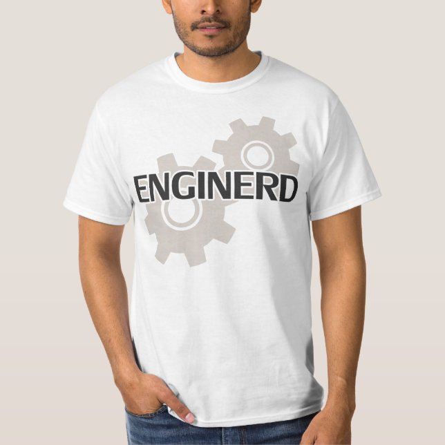 Enginerd ingenjörNerd Tee (Framsida)