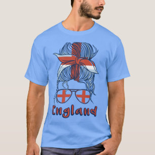 England 2022 Engelsk flicka i Vm Engli T Shirt