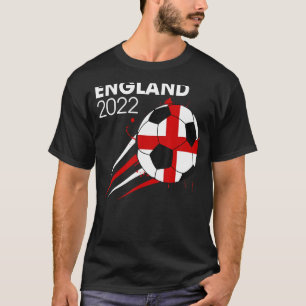 England 2022 Ocer Team British Flagga Manar Boys T Shirt