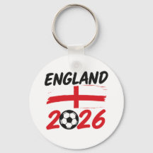 England 2026 Fotbollsfan-design, Kors och Fotboll