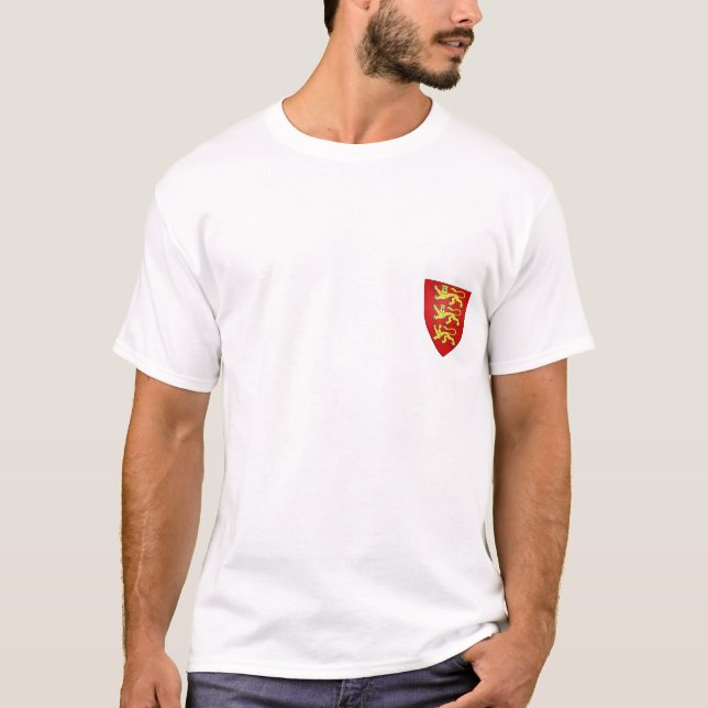 England 3 lejonmärkre tee shirt (Framsida)