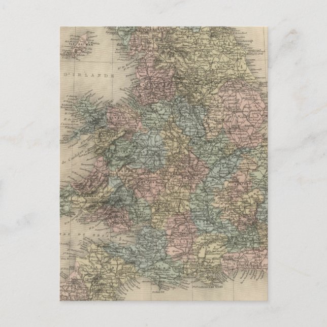 England 3 vykort (Framsida)