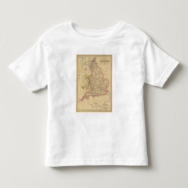 England 4 t-shirt (Framsida)