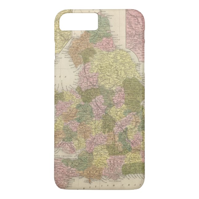 England 8 Case-Mate iPhone skal (Baksida)