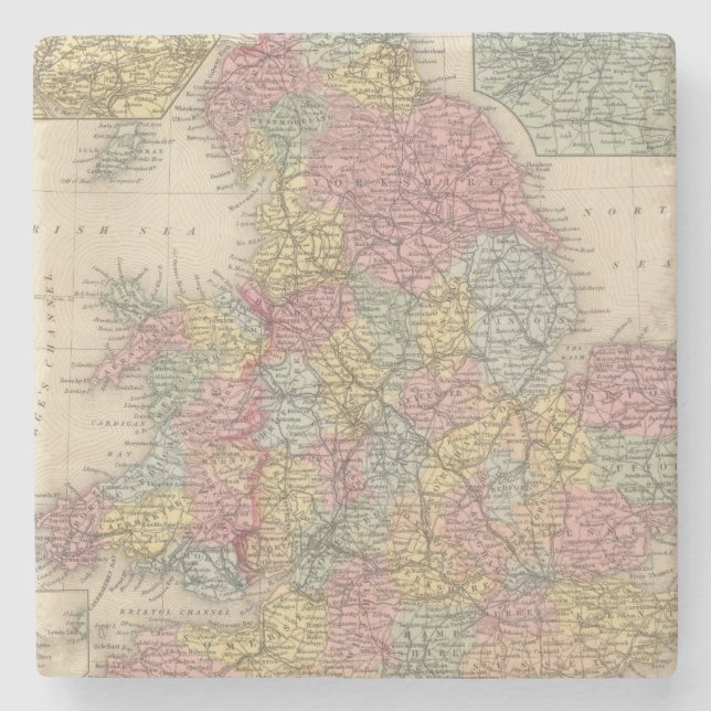 England 9 underlägg sten (Framsidan)