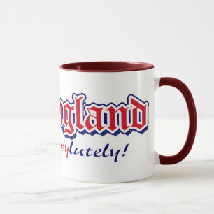 England Absobloodylutely 5 Mugg