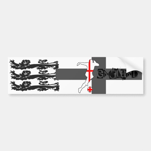 ENGLAND bildekal (Framsidan)