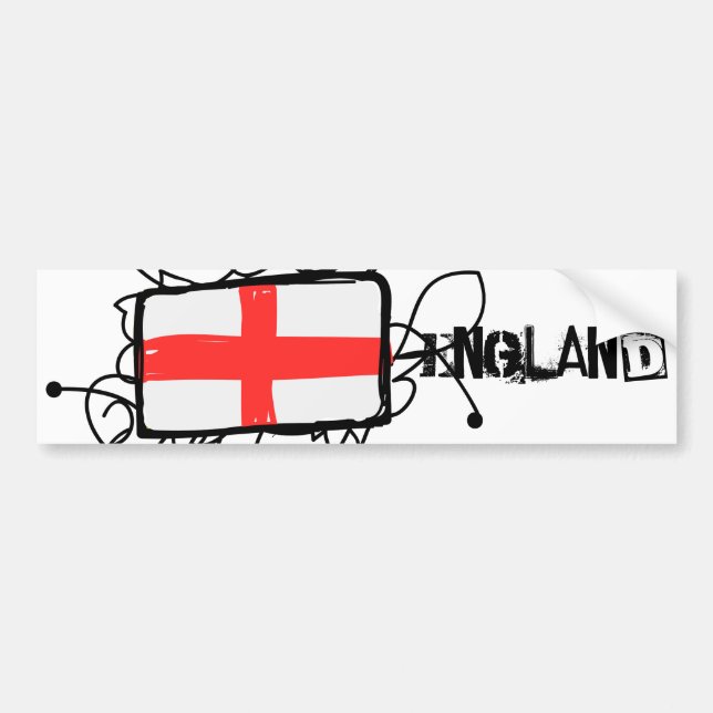 England Bildekal (Framsidan)