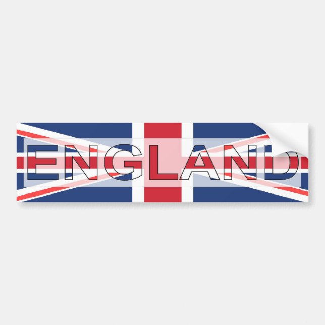 England Bildekal (Framsidan)