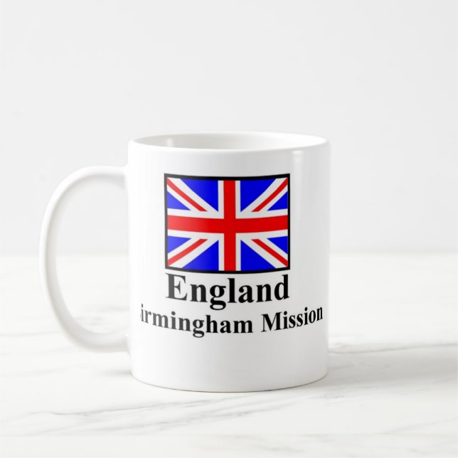 England Birmingham beskickning Drinkware Kaffemugg (Vänster)