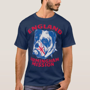 England Birmingham Uppdrag LDS Missionary Mormon T Shirt