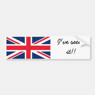 England bumber sticker bildekal