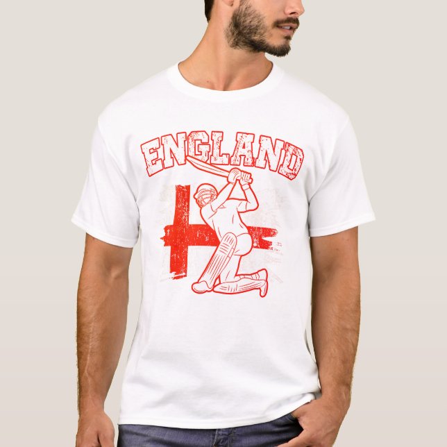 England Cricket Champions T Shirt (Framsida)
