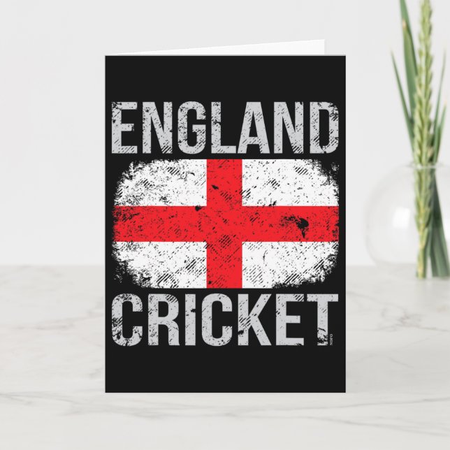 England Cricket  Kort (Framsida)