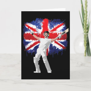 England Cricket Tröja Nationella Fans Engelska Cri Kort