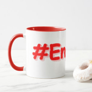 "#England" Cute Design. Köp nu Mugg