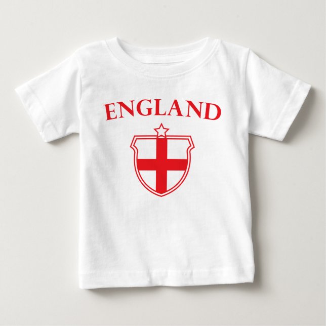 England Emblemskjorta Tee Shirt (Framsida)