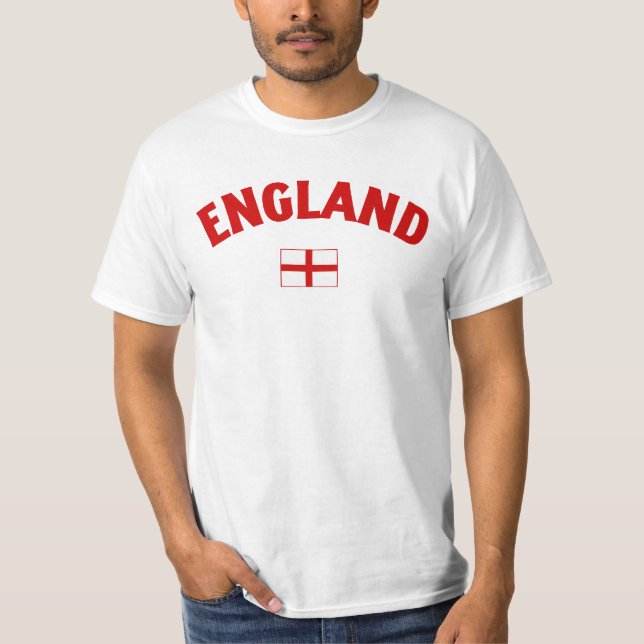 England Flag T Shirt (Framsida)