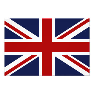 England flagga 3 fototryck
