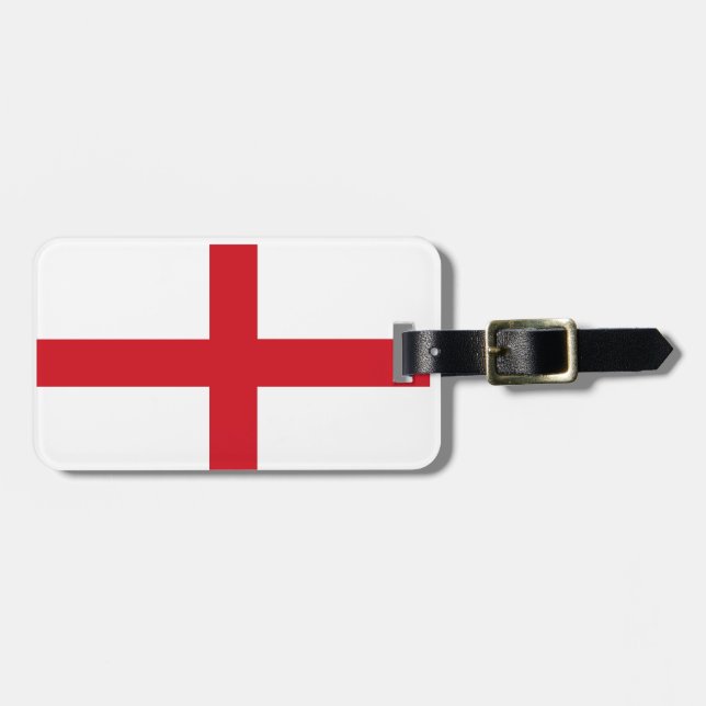 England flagga bagagebricka (Horisontell Framsida)