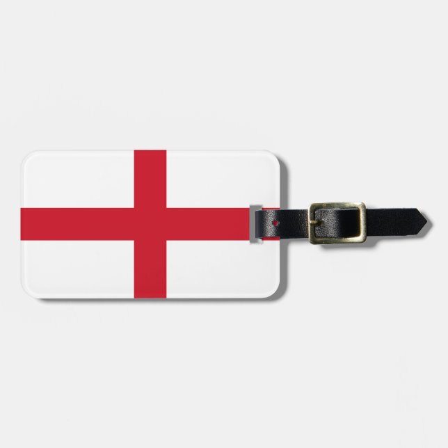 England flagga bagagebricka (Horisontell Framsida)