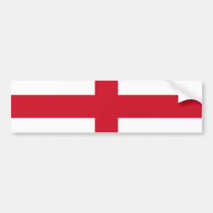 England Flagga Bumper Sticker arc3 Bildekal
