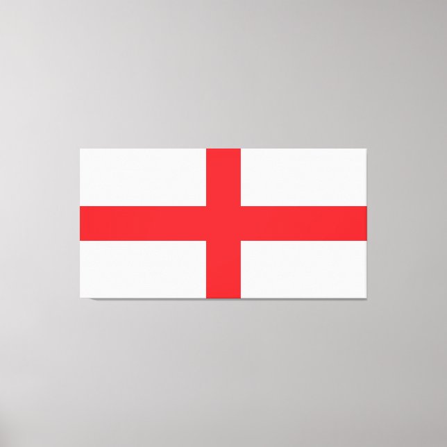 England flagga canvastryck (Framsida)