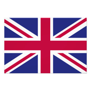 England flagga fototryck
