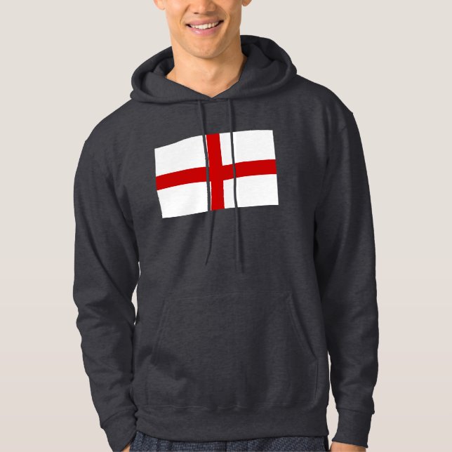 England flagga hoodie (Framsida)
