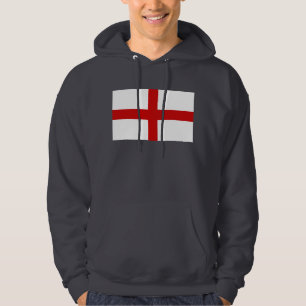 England flagga hoodie